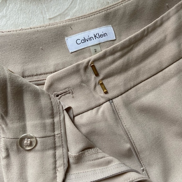 Calvin Klein Beige Dress Pants - Picture 5 of 6